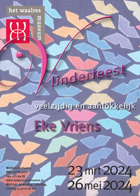 poster vlinderfeest waalres museum