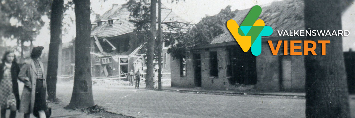 foto bombardement met logo valkenswaard viert