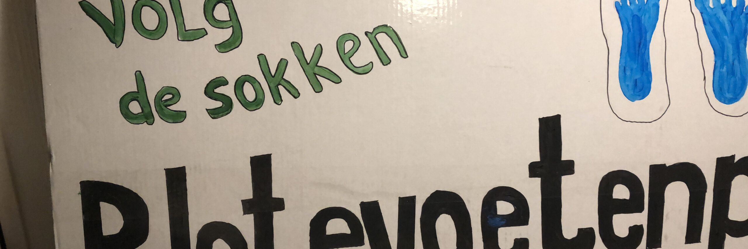 blotevoetenpad tijdens vogelverschrikkerfestival 15-10-2025 kop 3op1