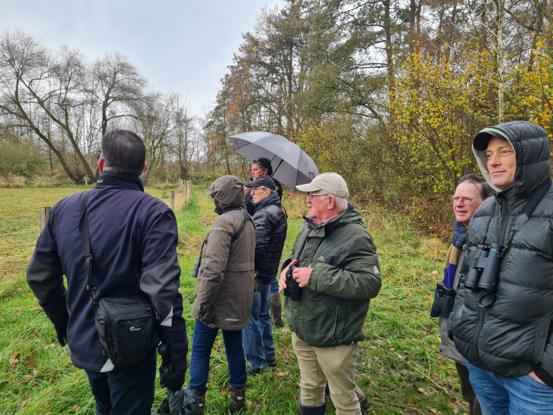 vogelwerkgroep 251119 excursie Keersop beekdal