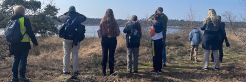 IVN Valkenswaard Waalre vogelwandeling Malpie voor de jeugd 260322 kop 3op1