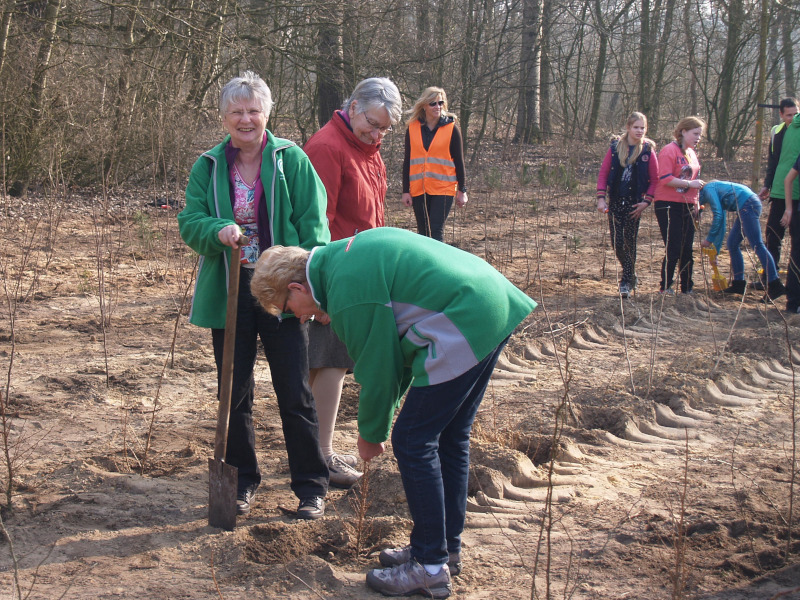 IVN Valkenswaard Waalre Boomplantdag 2015 Janka