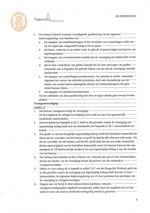 Statuten vereniging IVN Bernheze april 2018 pagina 9