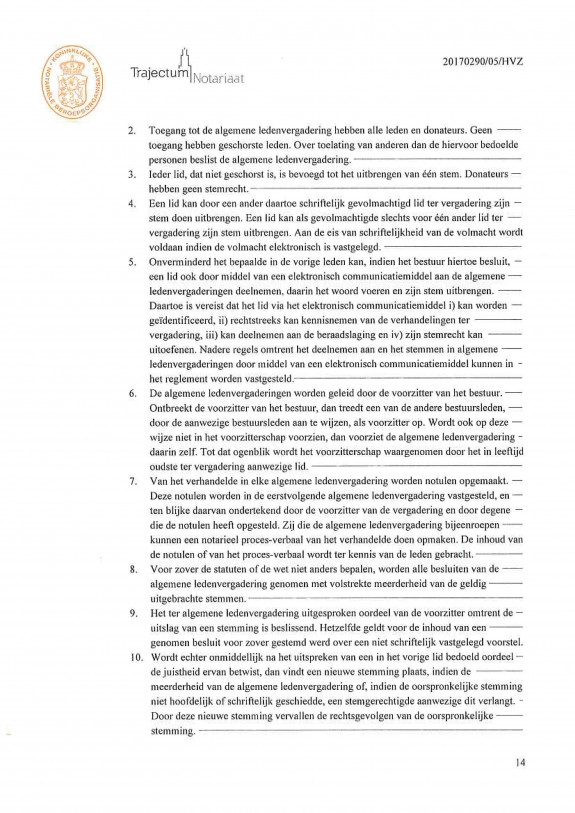 Statuten vereniging IVN Bernheze april 2018 pagina 14