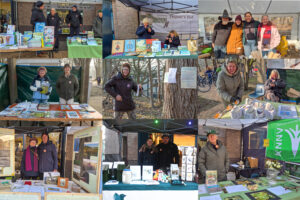 Collage van 11 foto's van de Kennemer Vogeldag 2026 in de AWD