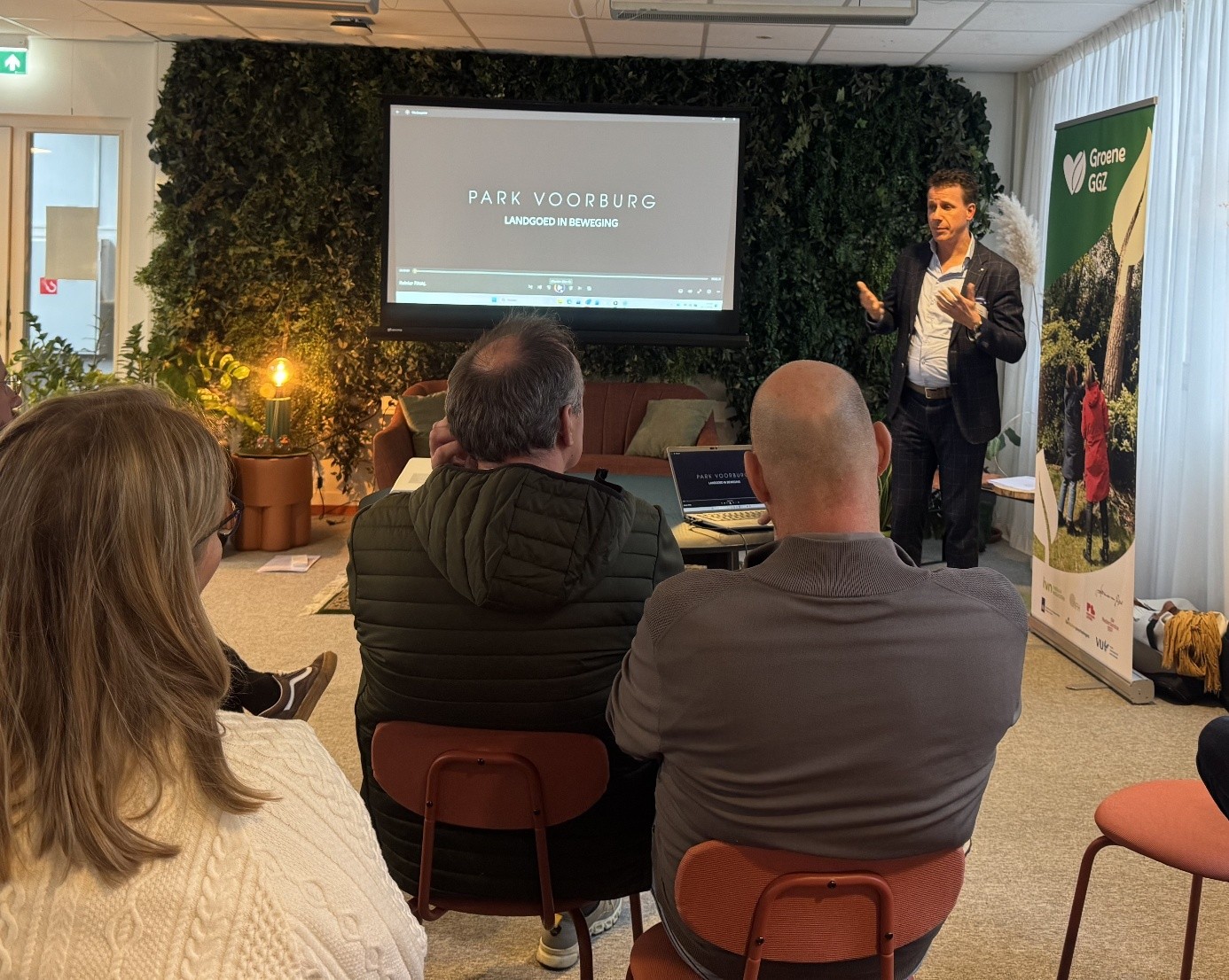 Presentatie over groen in de zorg