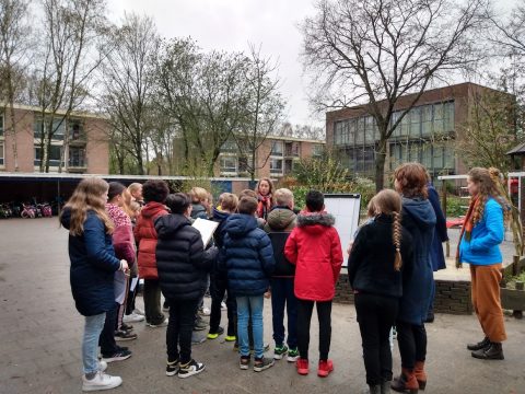 Leerlingen Margrietschool uit Wageningen krijgen Buitenles!