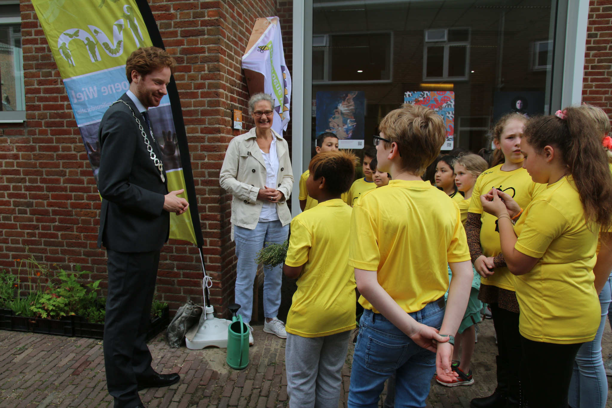 Bijenhotel aan het Stadhuis in Wageningen