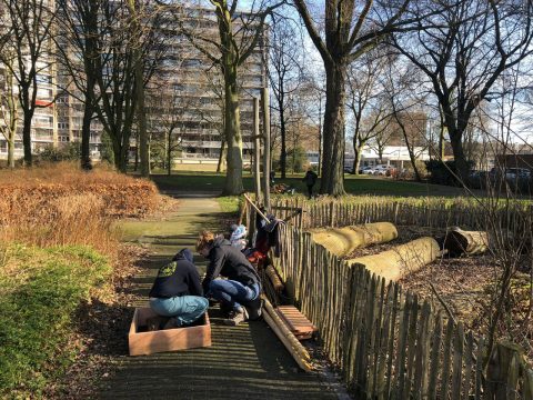 Klusdag Tiny Forest ‘t Groenoordje Schiedam