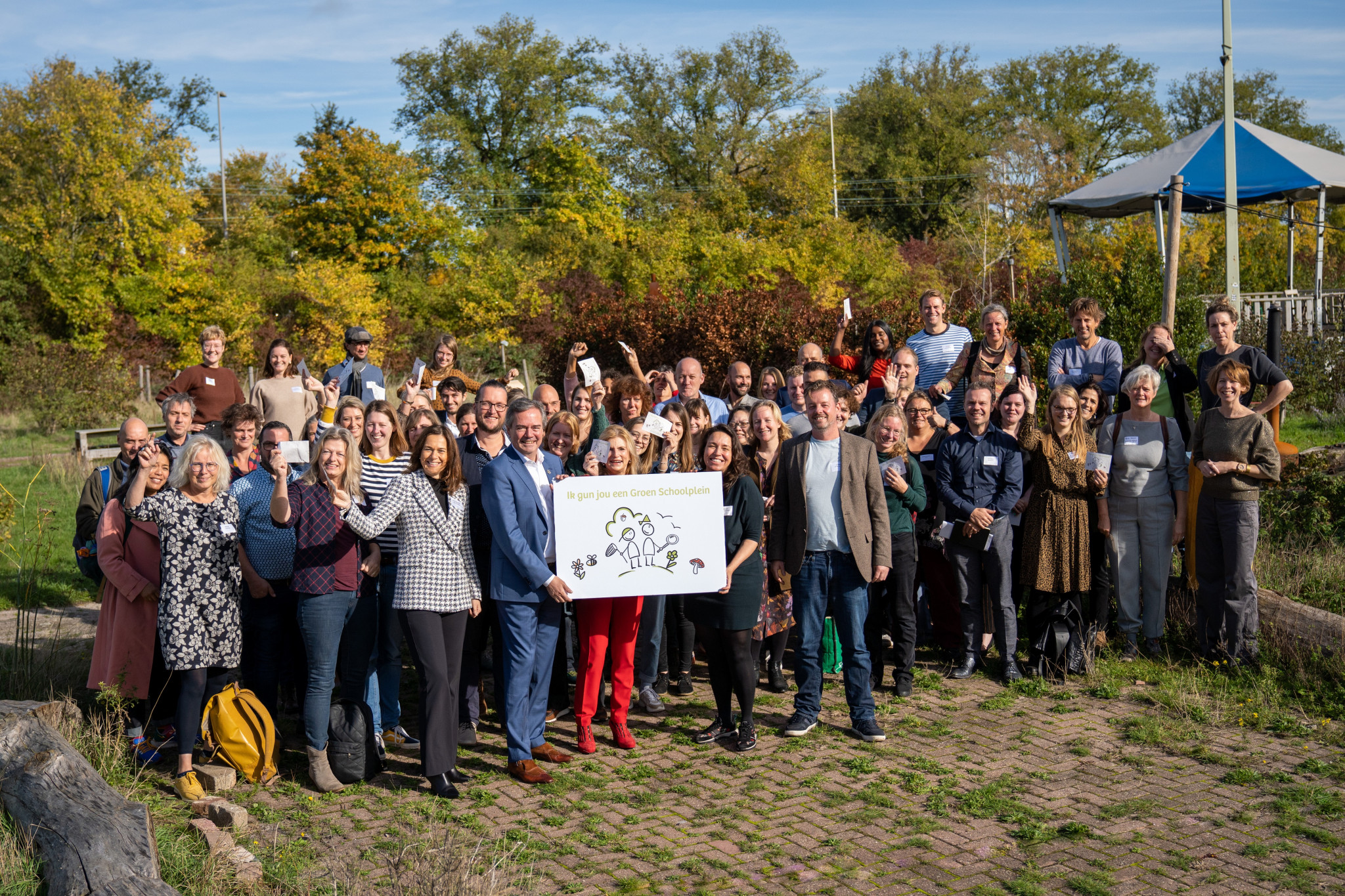 Subsidie Groene gezonde schoolpleinen gelanceerd tijdens Schoolpleinentop Zuid-Holland