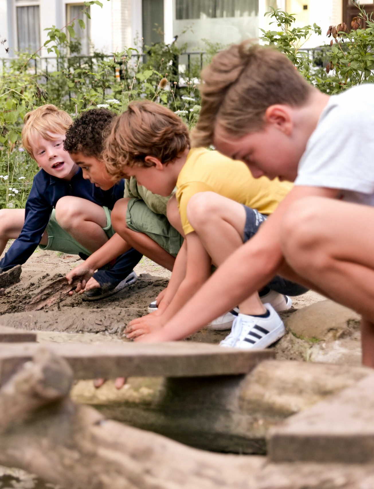 Groen schoolplein