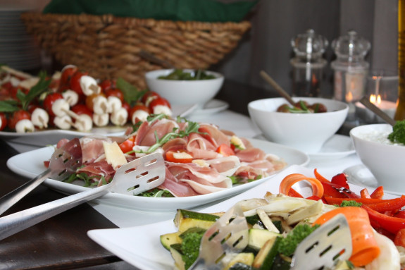 Lunch stockbeeld 