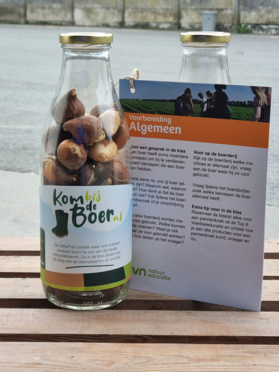 Ludieke actie van Flevolandse educatieboeren voor basisscholen