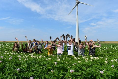Eerste bezoeken aan de nieuwe educatieboeren in Flevoland