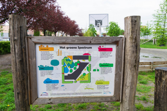 Groen Schoolplein Almere - Plattegrond