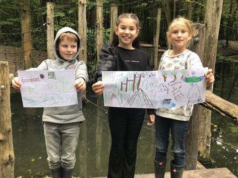 De nieuwe kinderdirecteuren gingen aan de slag met groene schoolpleinen