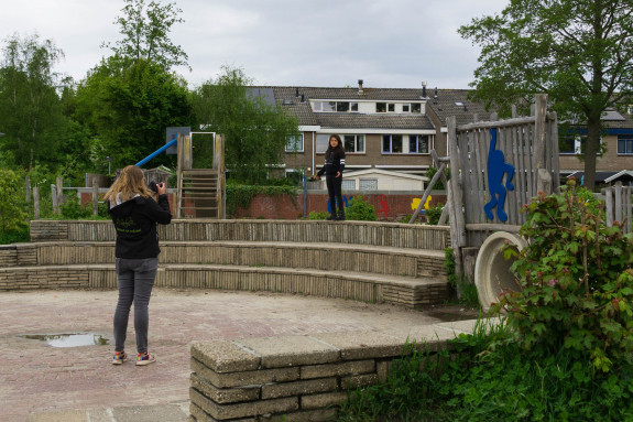 Groen schoolplein Lelystad - Roxanne