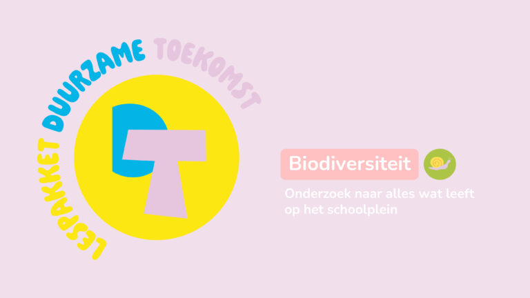 Lespakket Duurzame Toekomst, focus op biodiversiteit en onderzoek schoolpleinleven, slakkenicoon.