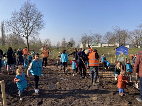Tiny Forest Het Biezenbos is herplant!