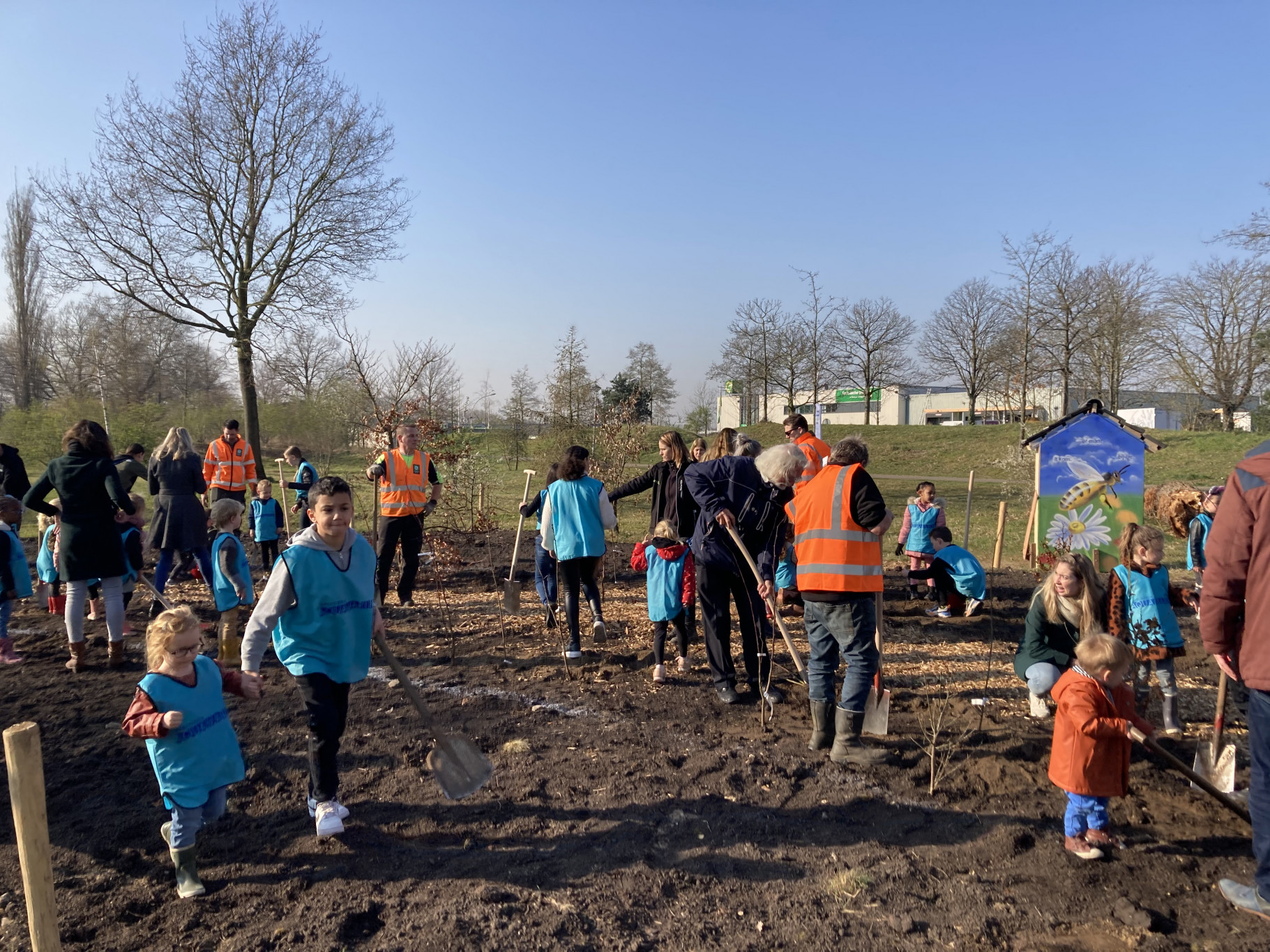Tiny Forest Het Biezenbos is herplant!