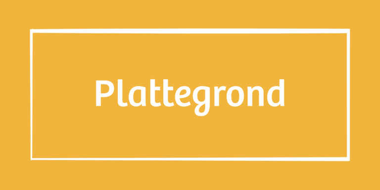 Oranje achtergrond met het woord 