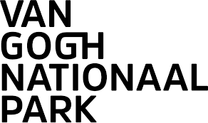 Logo Van Gogh Nationaal Park in zwarte letters geschreven