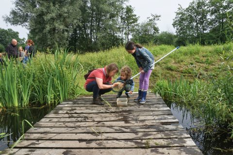 Kinderen onderzoeken waterkwaliteit sloten Noord-Holland