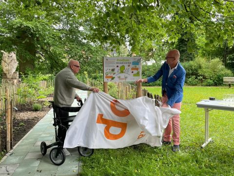 Proeftuin zorginstelling Sint Jacob feestelijk geopend