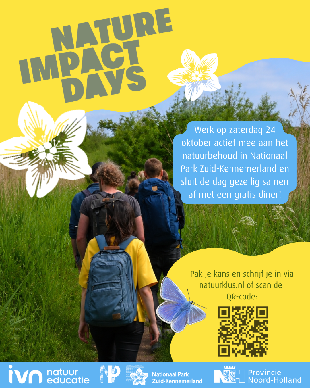 Nature Impact Day 24 oktober Nationaal Park Zuid-Kennemerland
