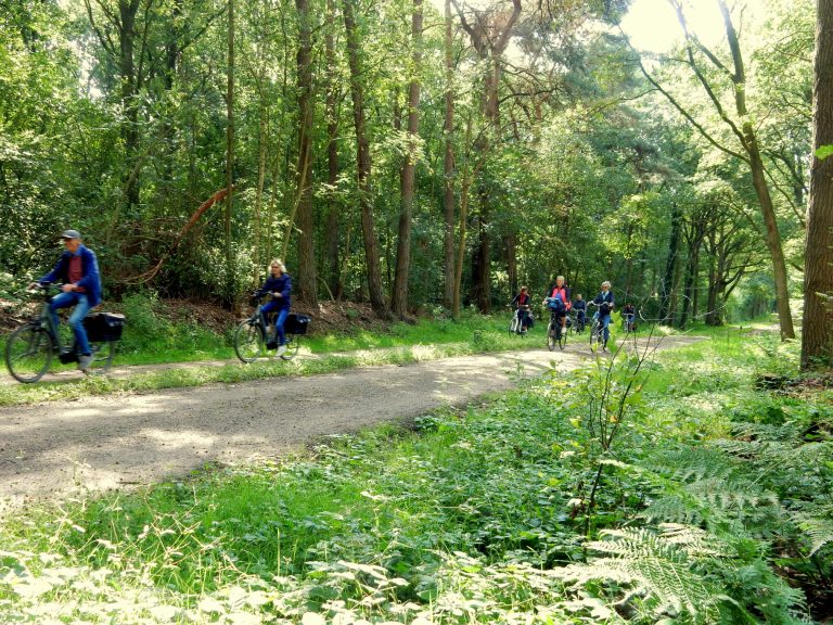zomerfietstocht naar “De Borkeld”.