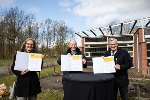 Dimence Groep, IVN Overijssel en Provincie Overijssel gaan partnerschap Natuur voor Elkaar aan