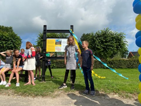 Succesvol kinderadviesbureau met leerlingen van basisschool de Slinge