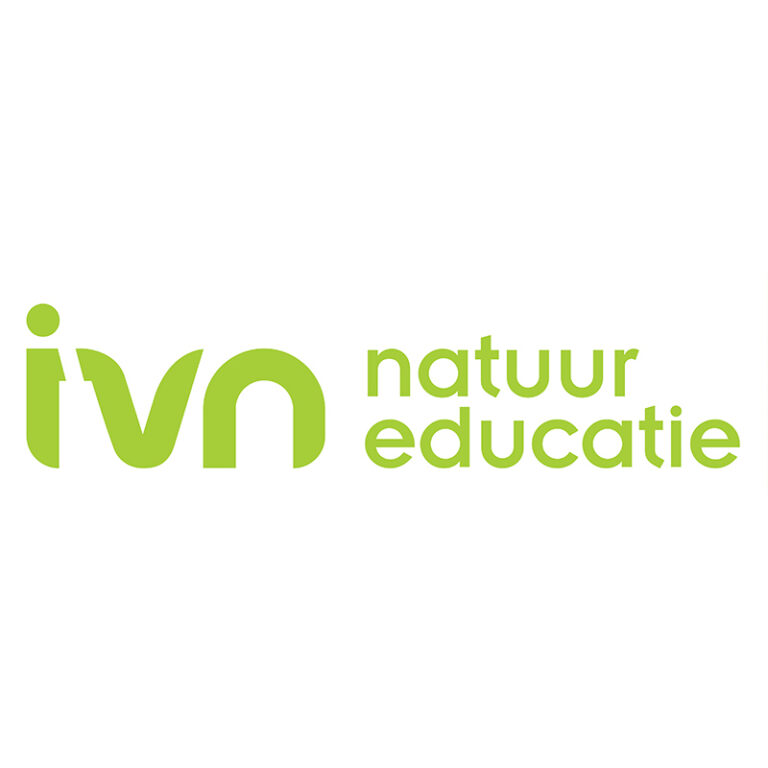 Logo van IVN Natuureducatie in groene letters op een witte achtergrond.