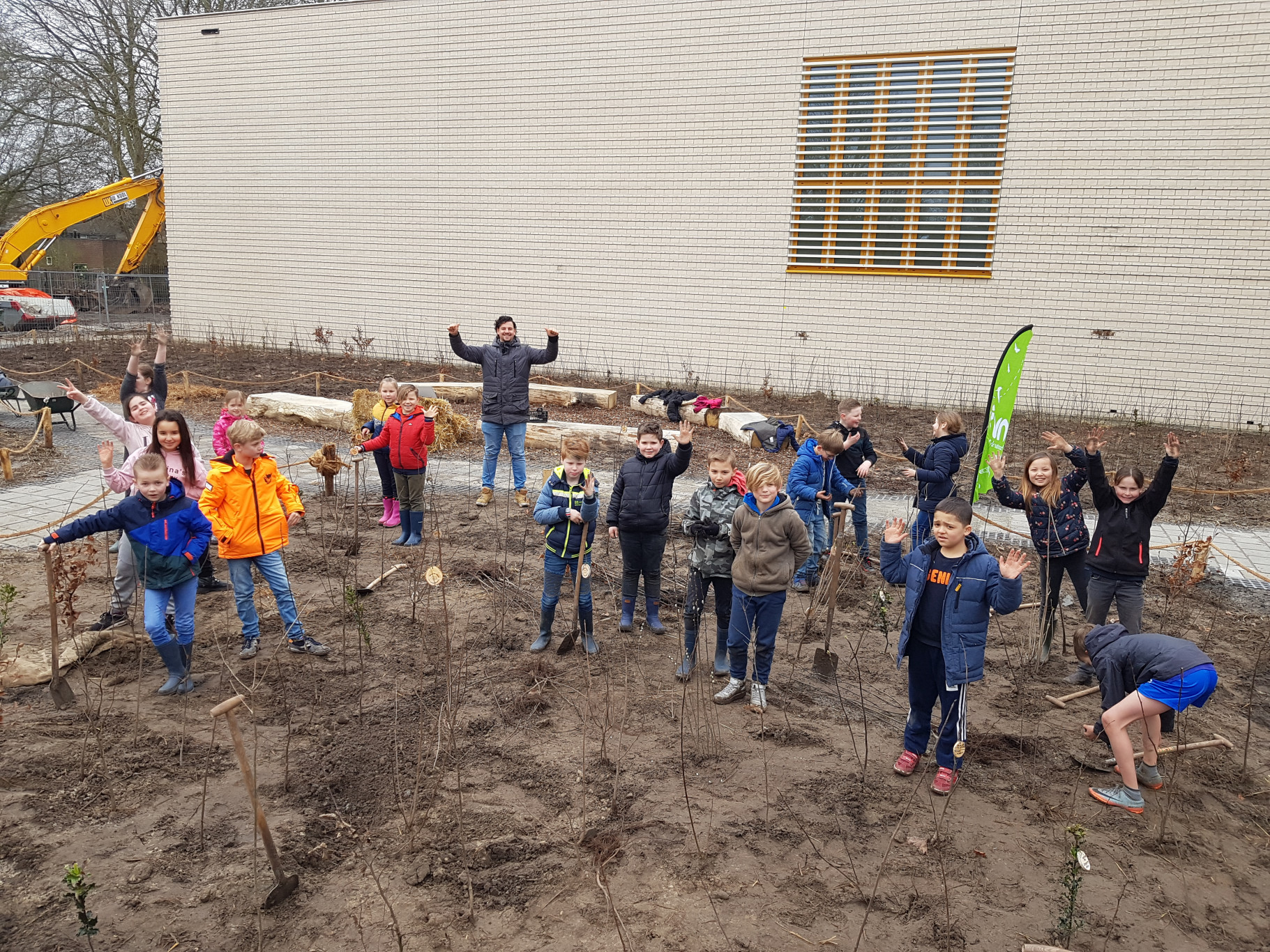 Nieuw Tiny Forest in De Meern Utrecht!