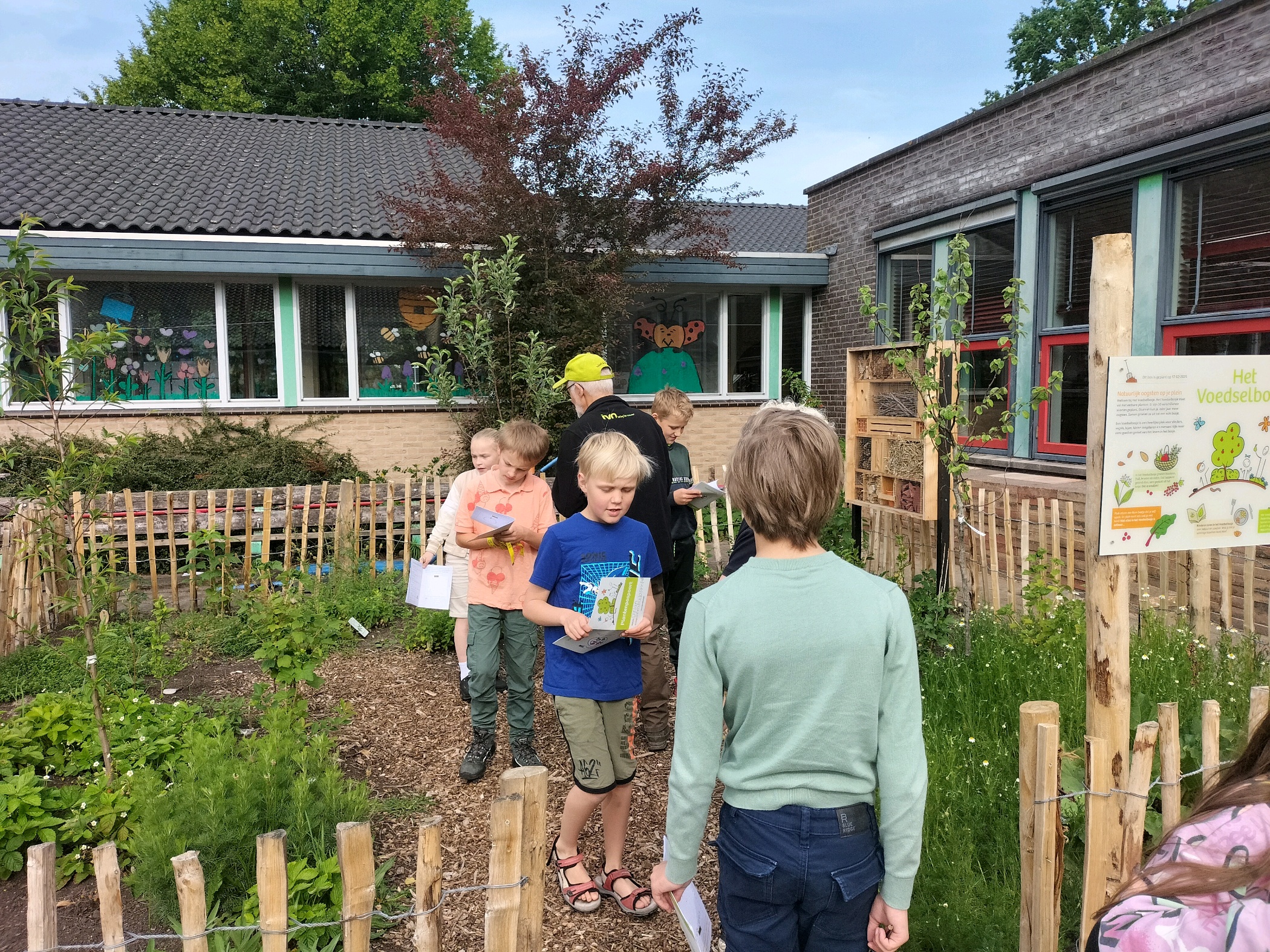 plantenpaspoort invullen les voedselbosje