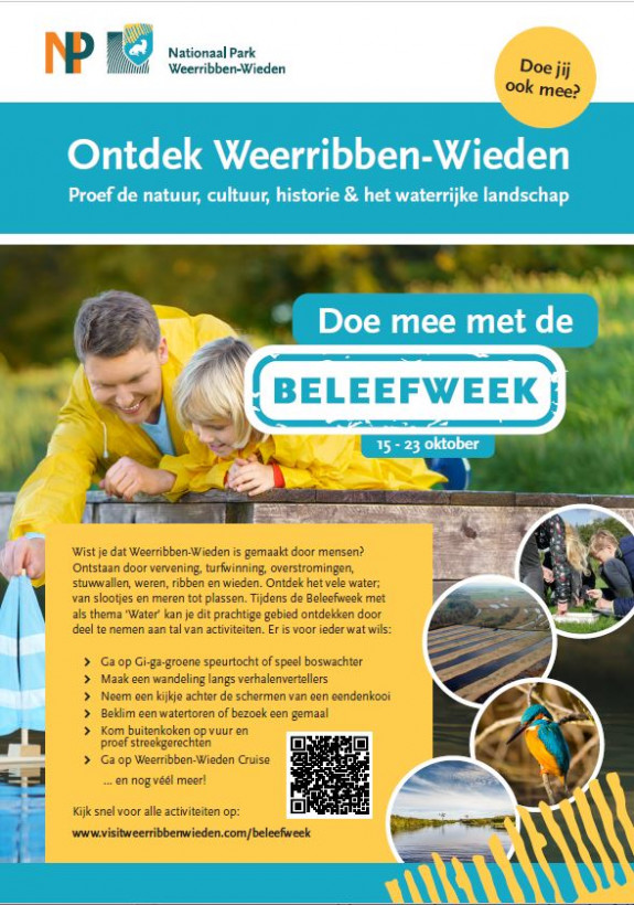 NPWW Beleefweek 2022 poster