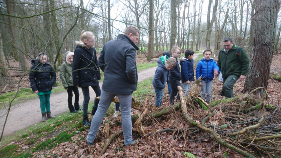 Op bezoek bij de boswachter