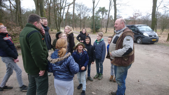 Op bezoek bij de boswachter