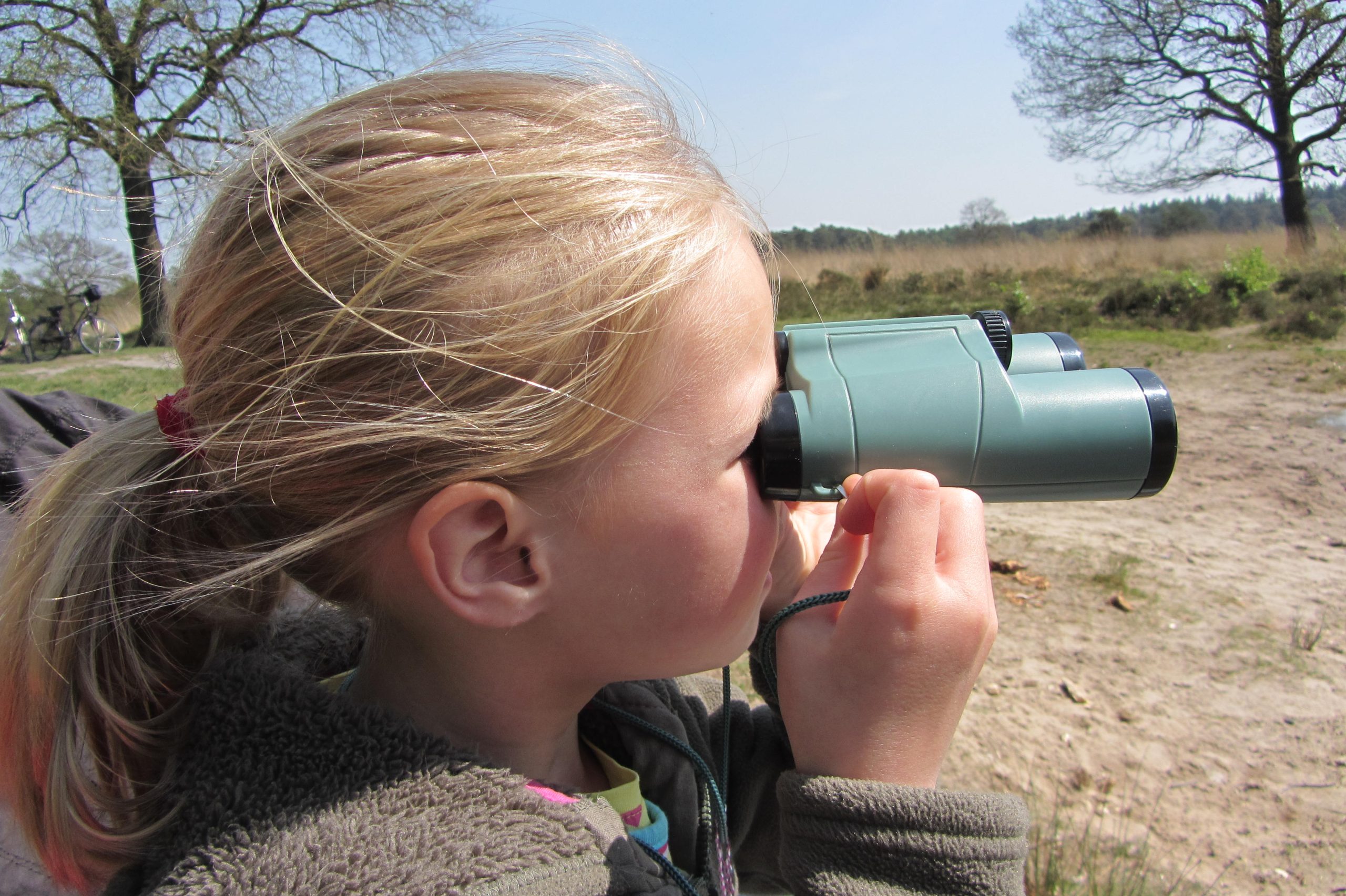 Kleuters (op ontdekking) in de natuur - Roosendaal
