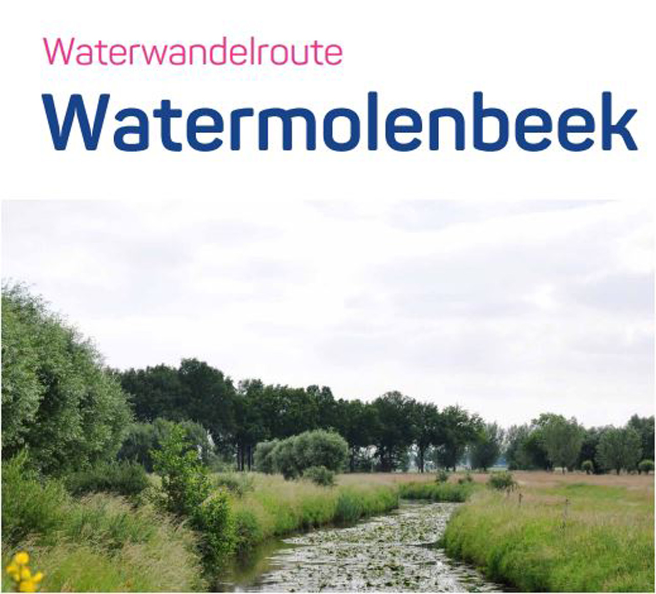 Waterwandelroutes