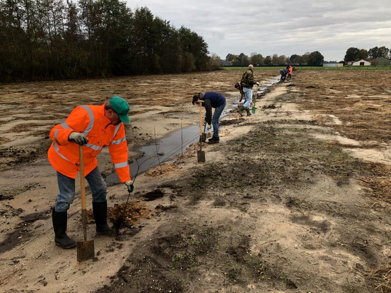 Nationale Natuurwerkdag succes in Uden