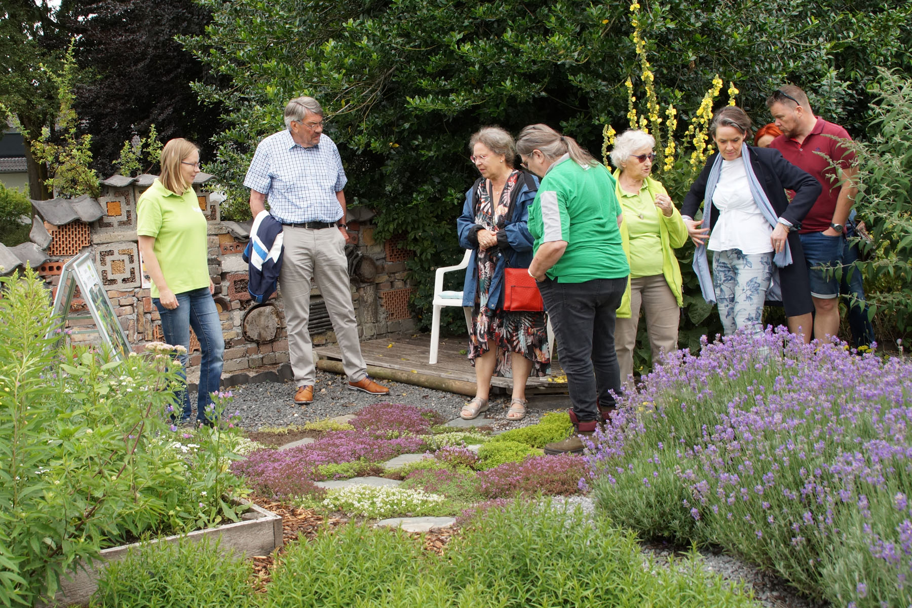 Veel volk bij jubileum vlindertuin