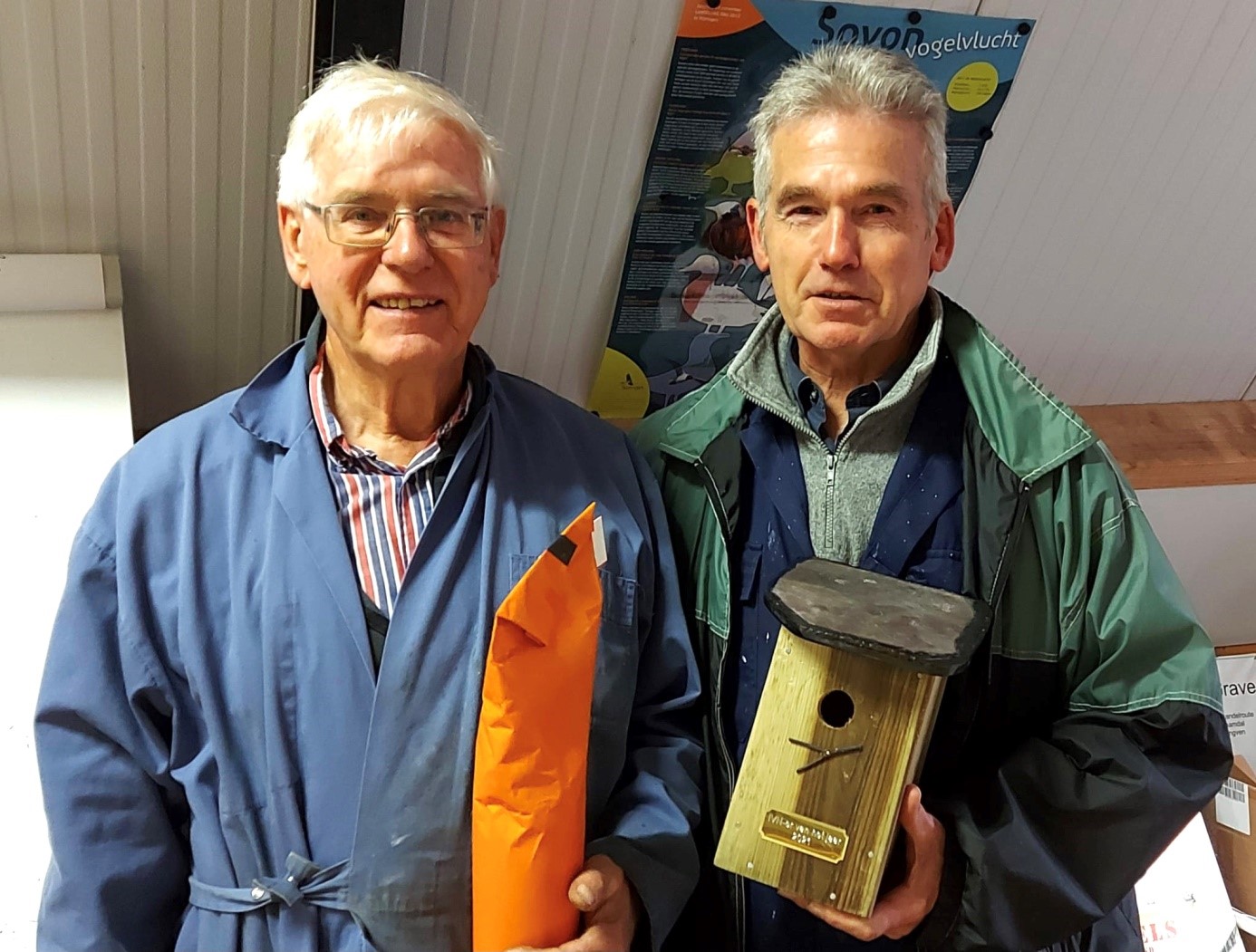 Henk van Gemert en Jan Nabuurs IVN’ers van 2021