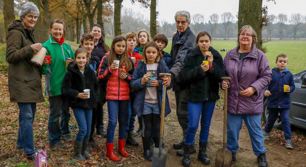 Jonge boompjes Schopweg Escharen