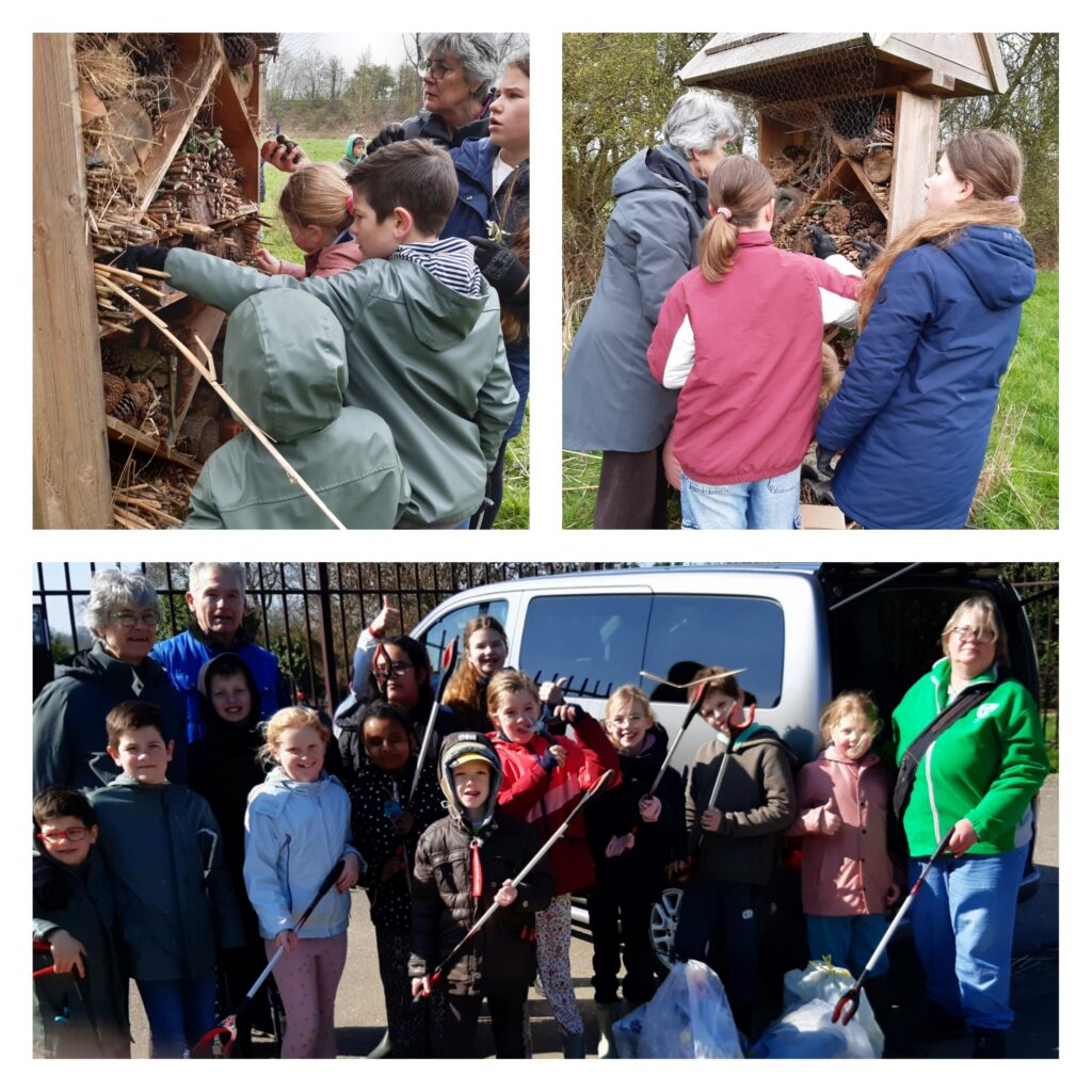 Jeugd IVN 21 maart 2026, insectenhotel en zwerfaval