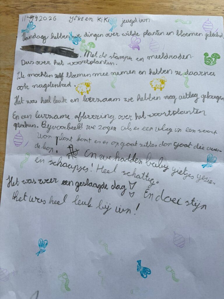 Jeugd IVN verslag planten april 2026