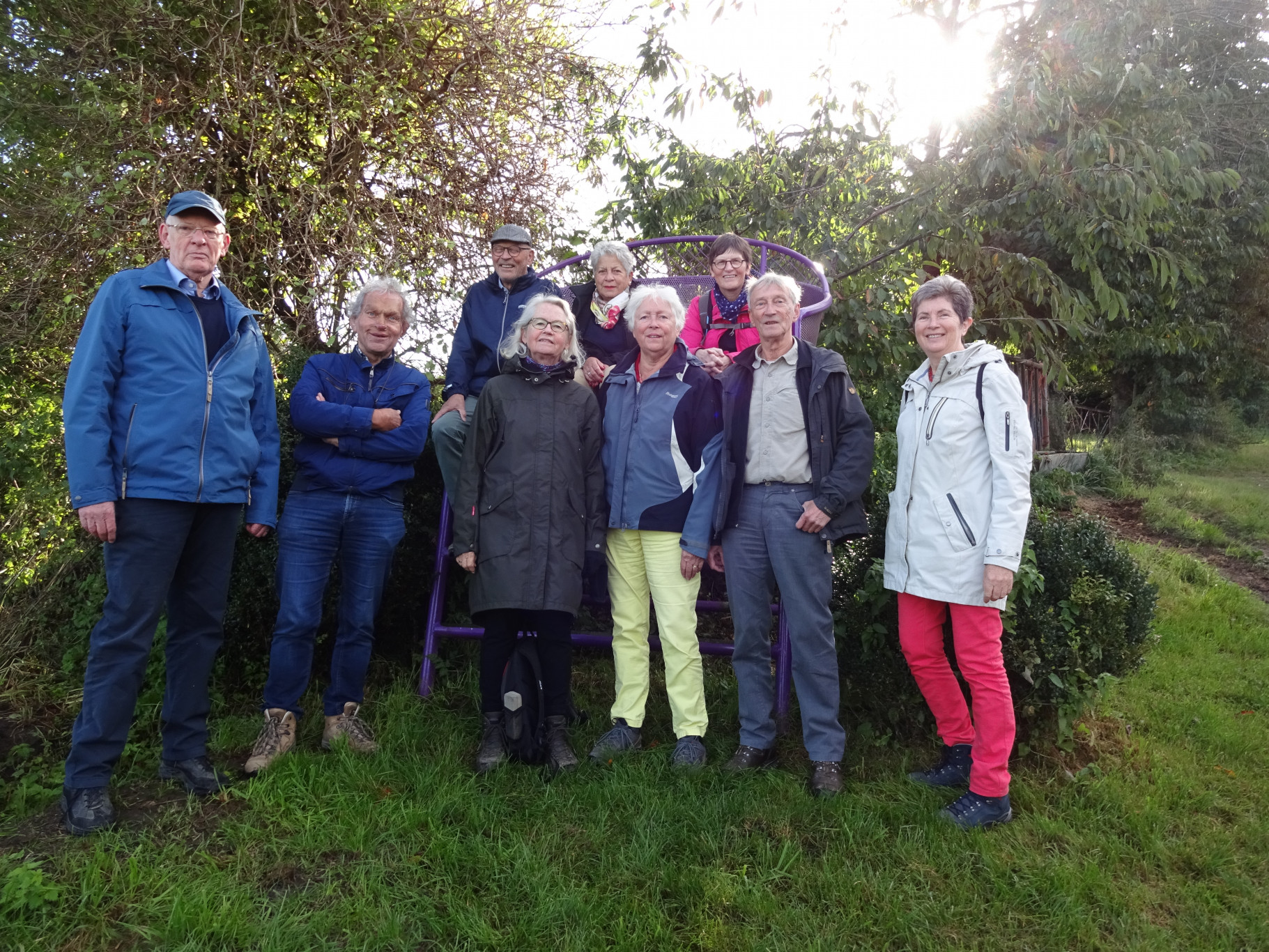 Wandelen in de buurt met de scholen