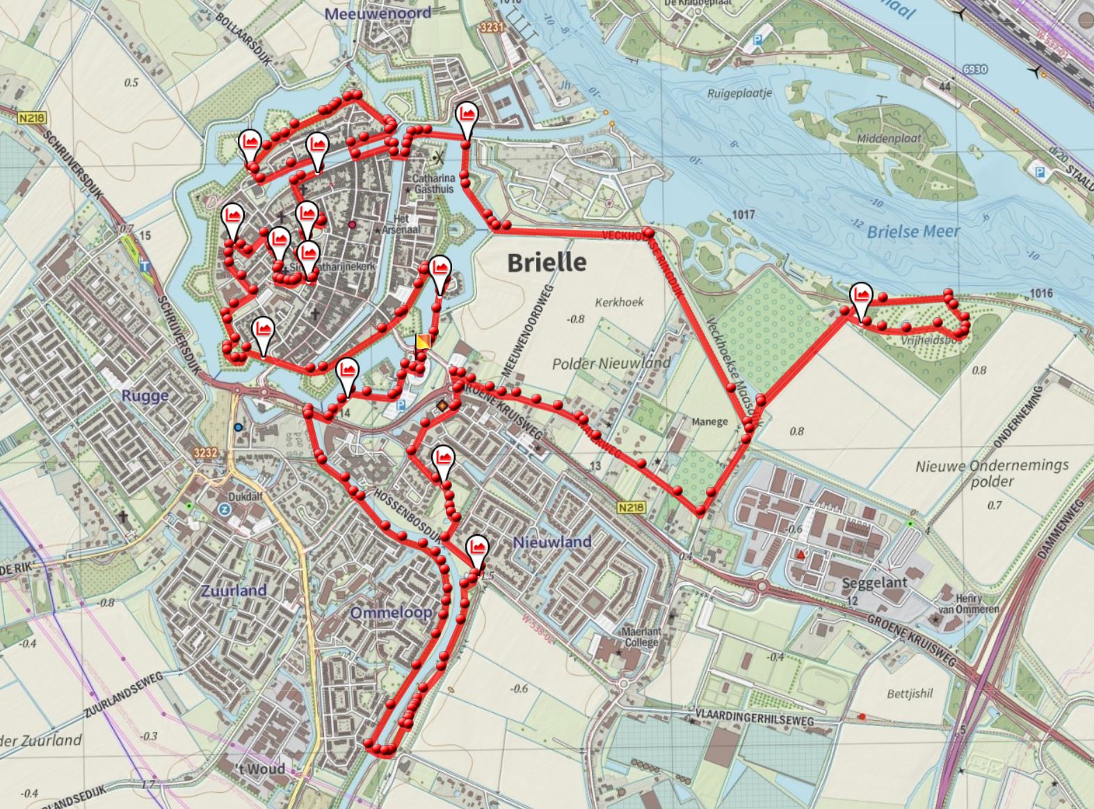 Rondje Brielle Voorne Putten Rozenburg
