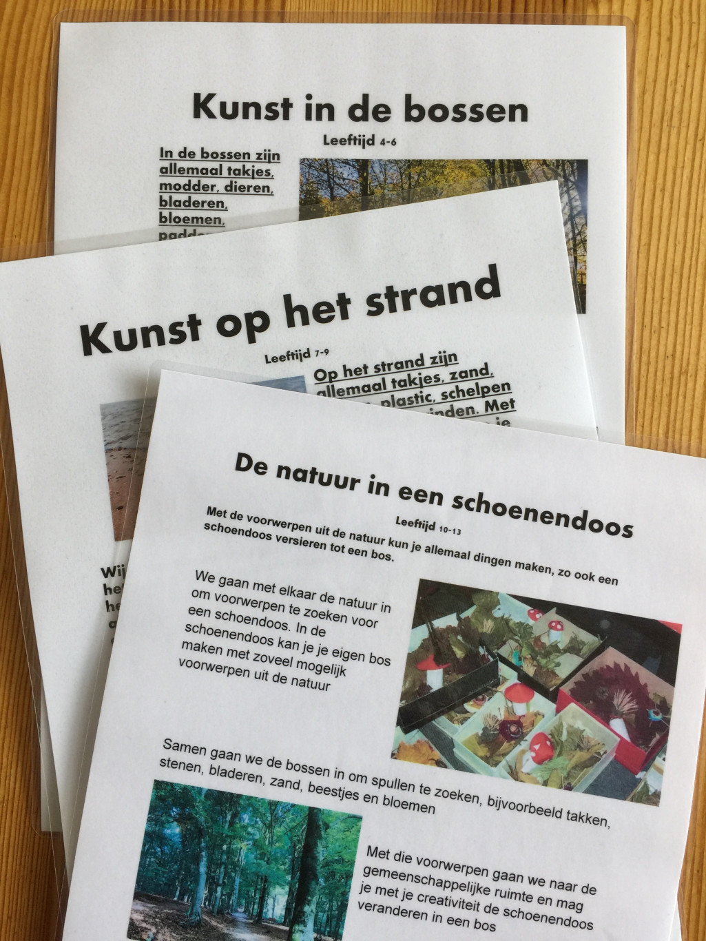 Studenten Alfa-college en natuureducatie